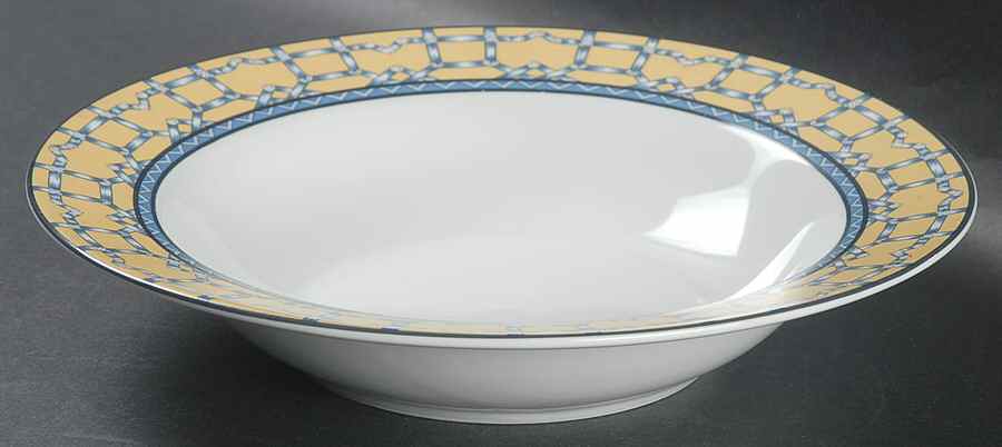 Palace Garden Large Rim Soup Bowl by Coventry (PTS)-1
