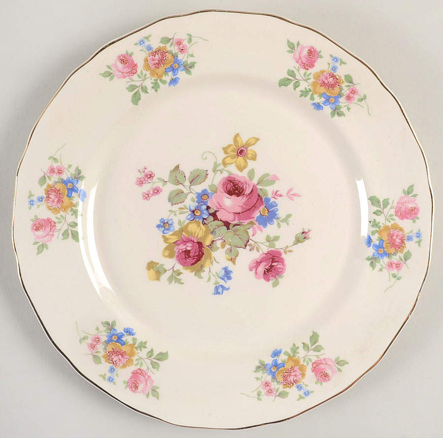 Adorable Luncheon Plate by Canonsburg-1