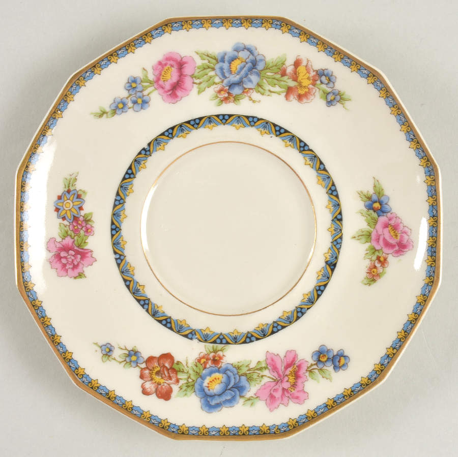 CHF380 Saucer for Flat Cup by Charles Field Haviland-1