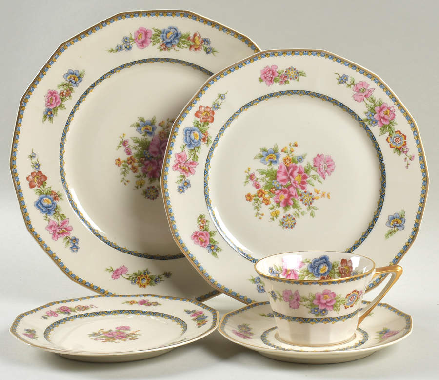 CHF380 5 Piece Place Setting by Charles Field Haviland-1
