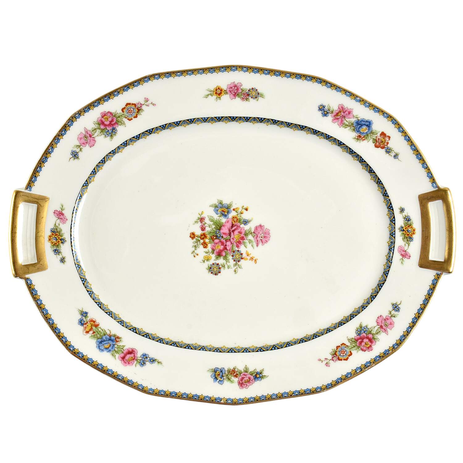 CHF380 12" Oval Serving Platter by Charles Field Haviland-1