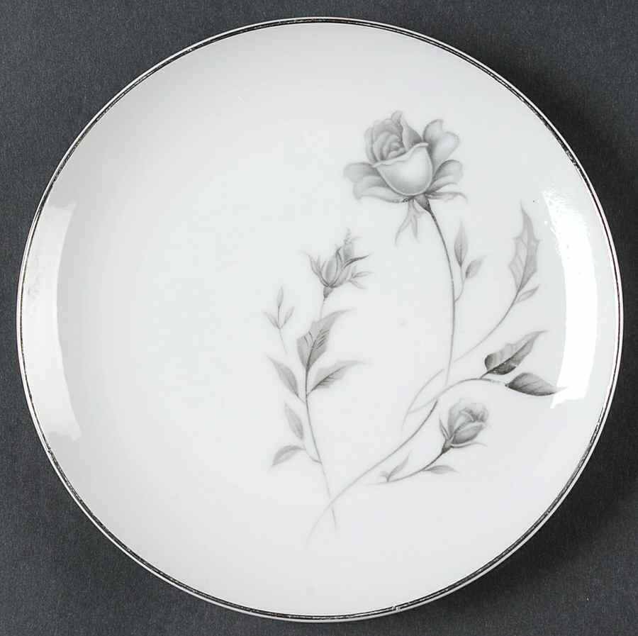 Eternal Rose Bread & Butter Plate by Coreling-1