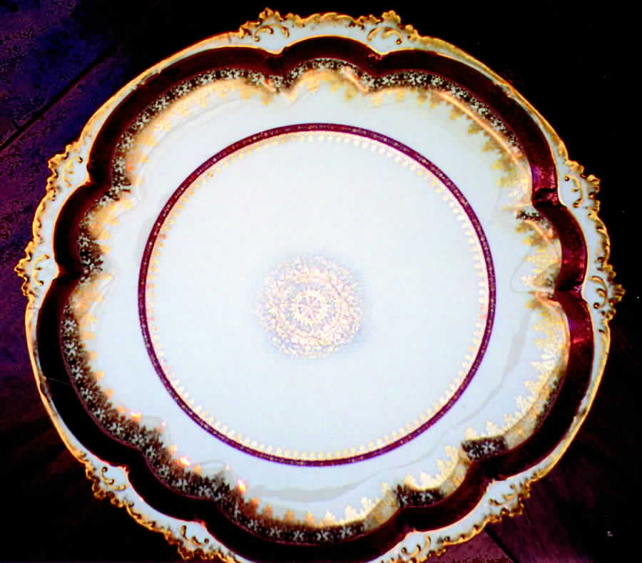 CHF385 Dinner Plate by Charles Field Haviland-1