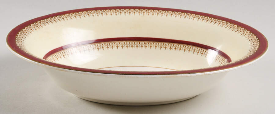 CRD94 9" Oval Vegetable Bowl by Crown Ducal-1