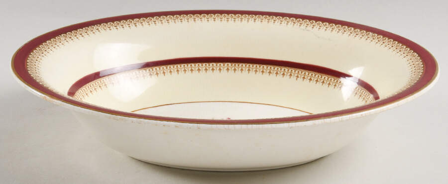 CRD94 8" Oval Vegetable Bowl by Crown Ducal-1