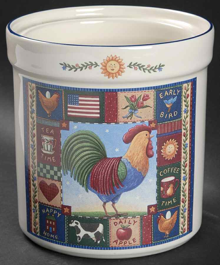 Rise and Shine Large Canister No Lid by Certified International-1