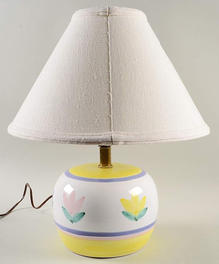 Stella Electric Lamp & Shade by Caleca-1