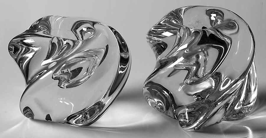 Veronique Candlestick Single Light 2" (Set of 2) by St Louis-1