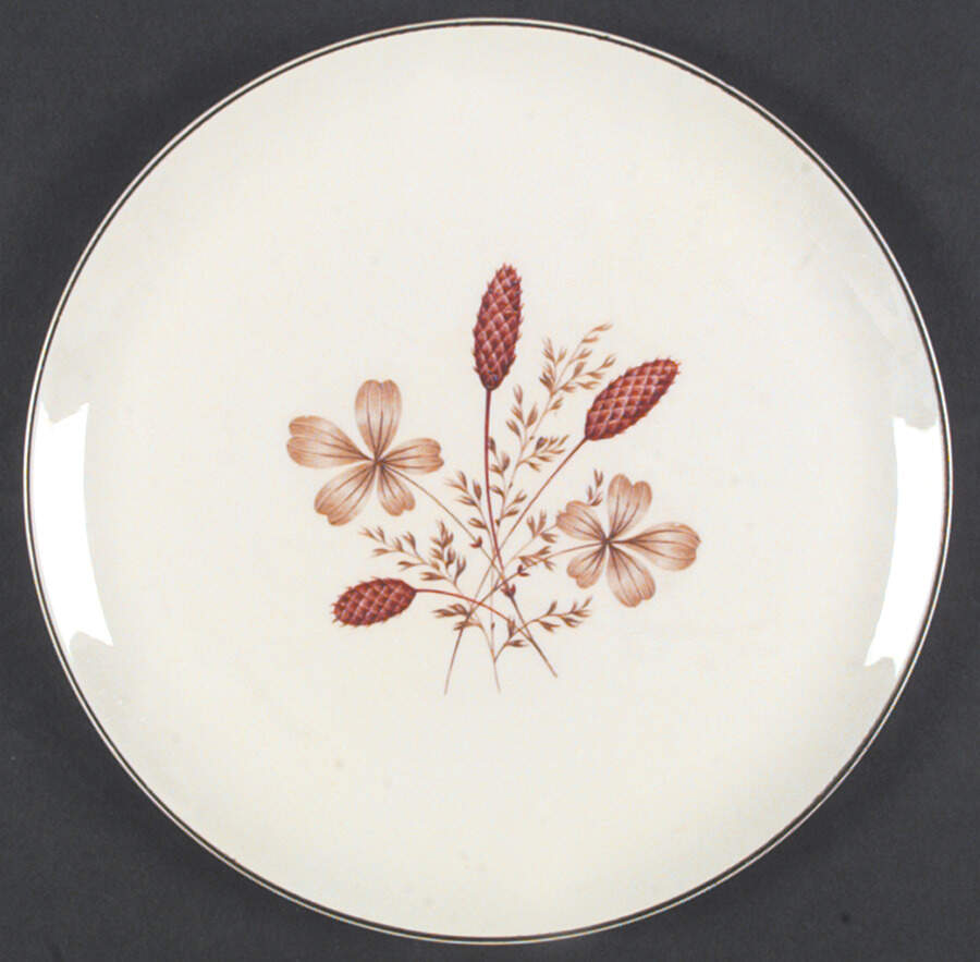Tiffany Dinner Plate by Crooksville-1