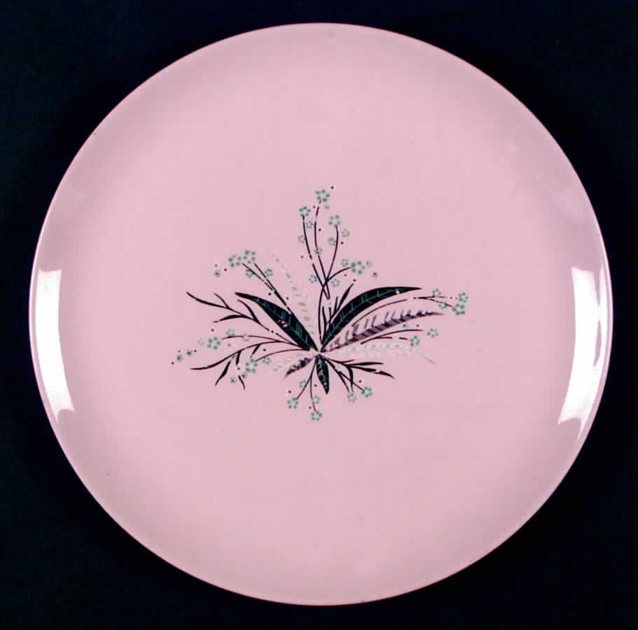 Carnation Remembrance Dinner Plate by Crooksville-1