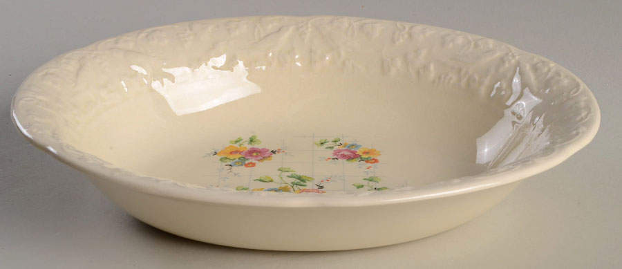 CRO125 9" Oval Vegetable Bowl by Crooksville-1