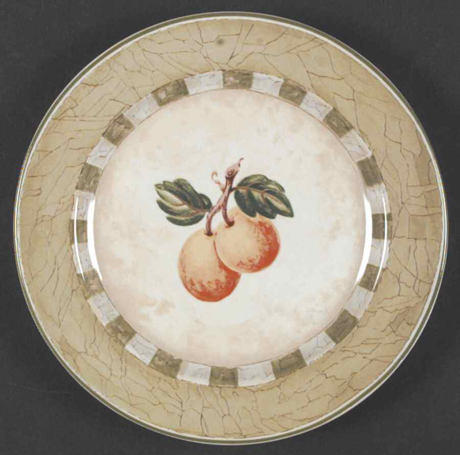 Decoupage Salad Plate by Coventry (PTS)-1