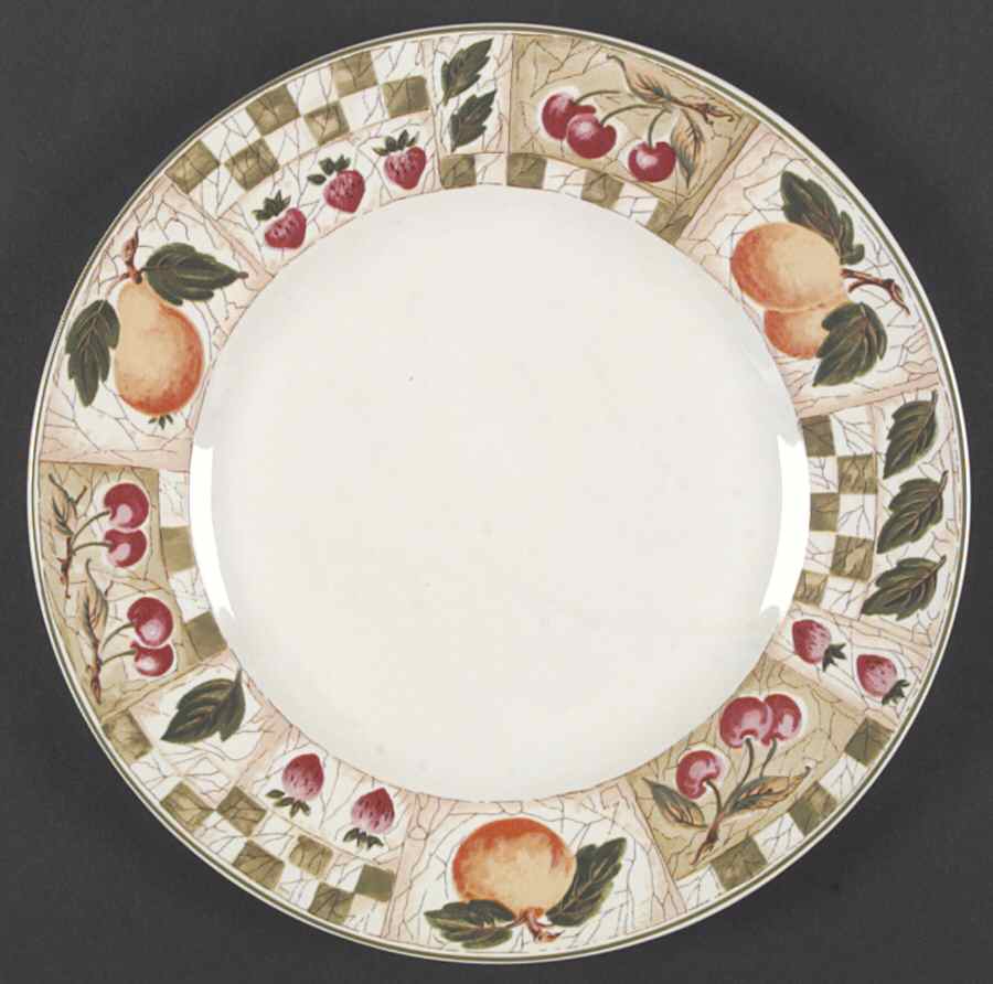 Decoupage Dinner Plate by Coventry (PTS)-1