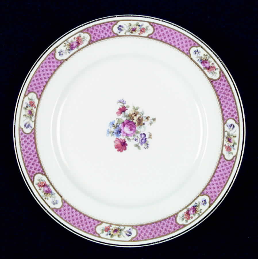 CRO126 Luncheon Plate by Crooksville-1
