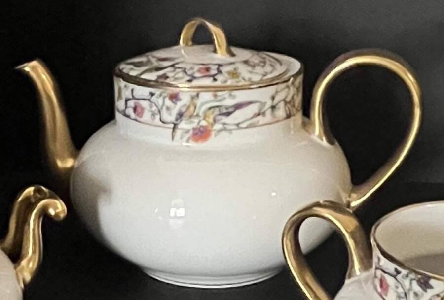 Meadowbrook Mini Teapot & Lid by Henri Creanges-1