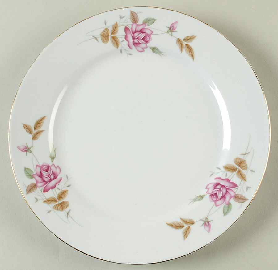 CX581 Luncheon Plate by China (Made in China)-1