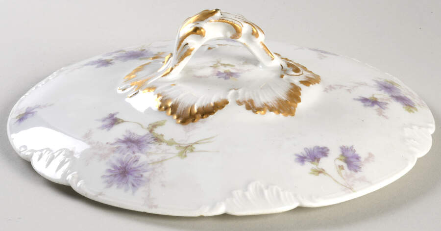 Schleiger 378-5 Lid for Round Vegetable by Charles Field Haviland-1