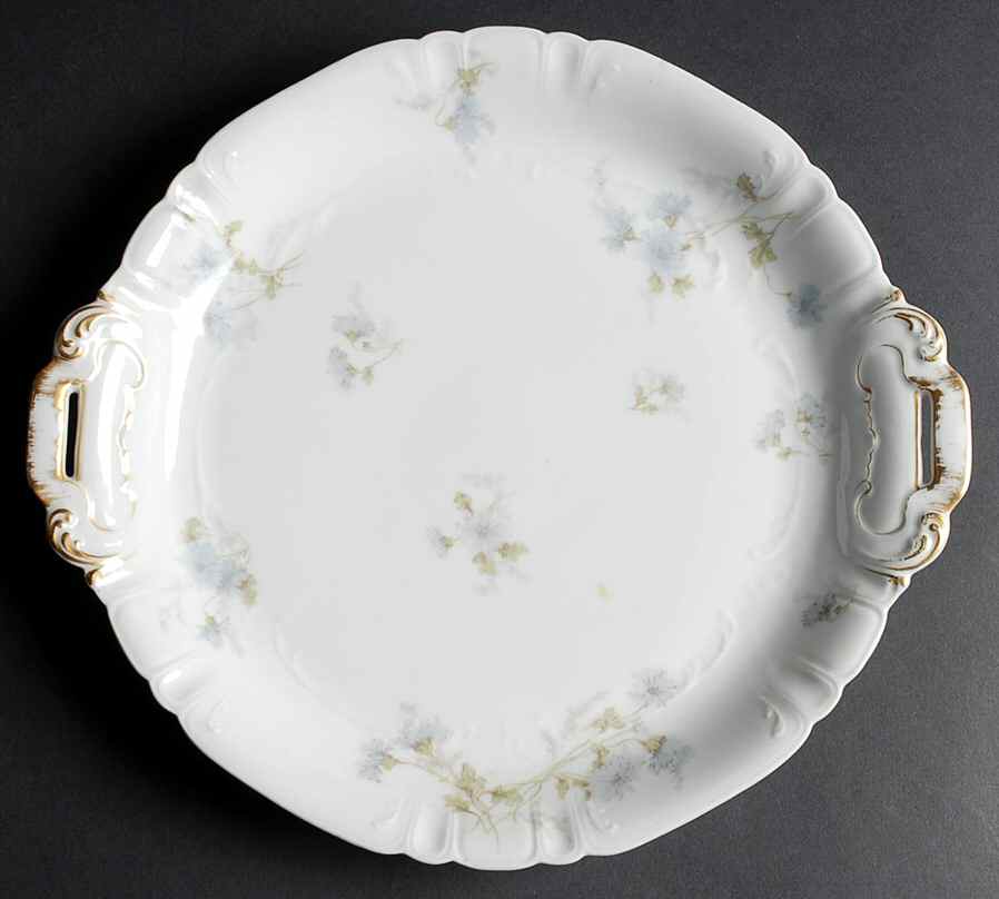 Schleiger 378-6 13" Round Handled Platter by Charles Field Haviland-1