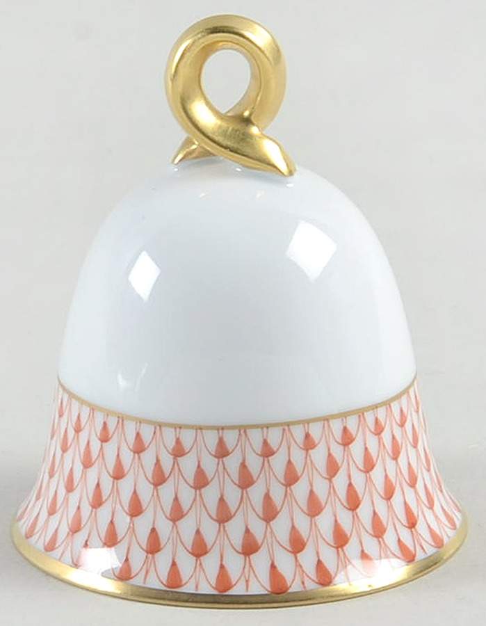 Herend Ornaments-Bells Small Bell-Rust - No Box by Herend-1