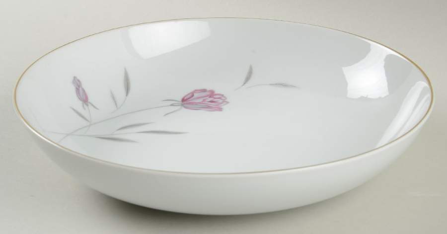 Princess Rose 9" Round Vegetable Bowl by Crest Wood-1