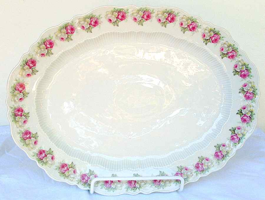 CTI38 14" Oval Serving Platter by Carl Tielsch-1