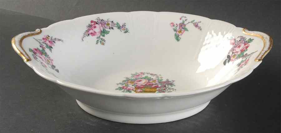 CHF397 10" Oval Vegetable Bowl by Charles Field Haviland-1