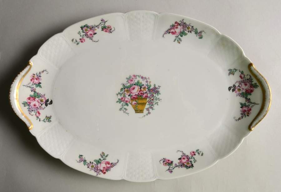 CHF397 14" Oval Serving Platter by Charles Field Haviland-1