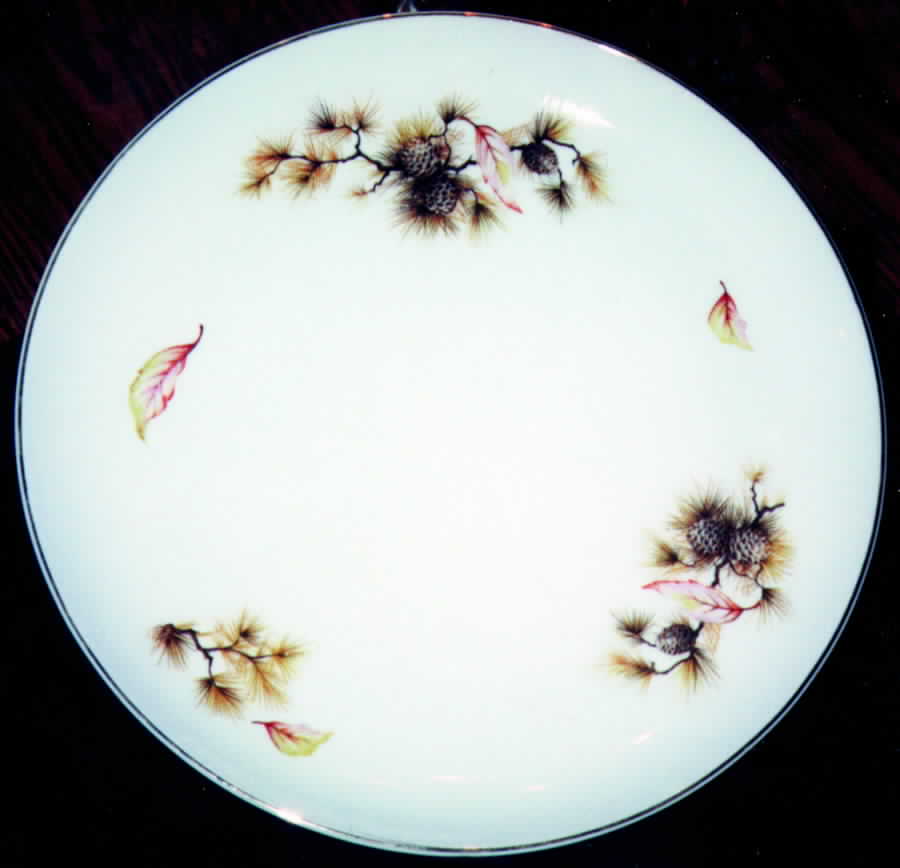 Pine Cone Dinner Plate by Crest Wood-1