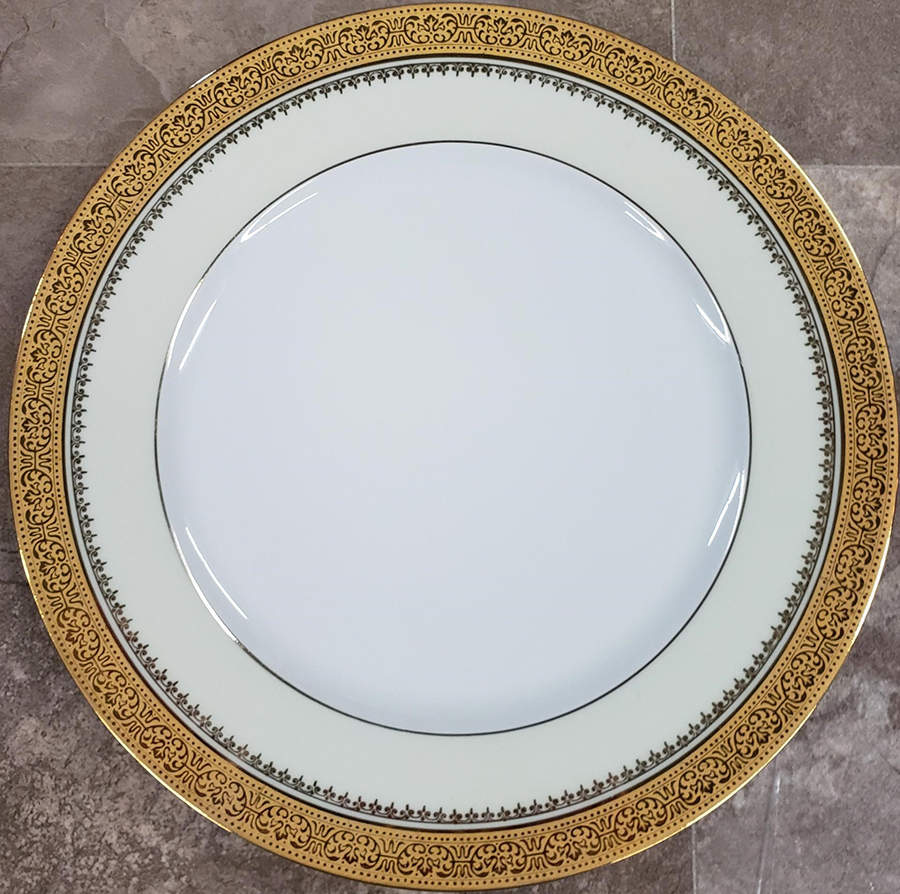 CHF398 Dinner Plate by Charles Field Haviland-1