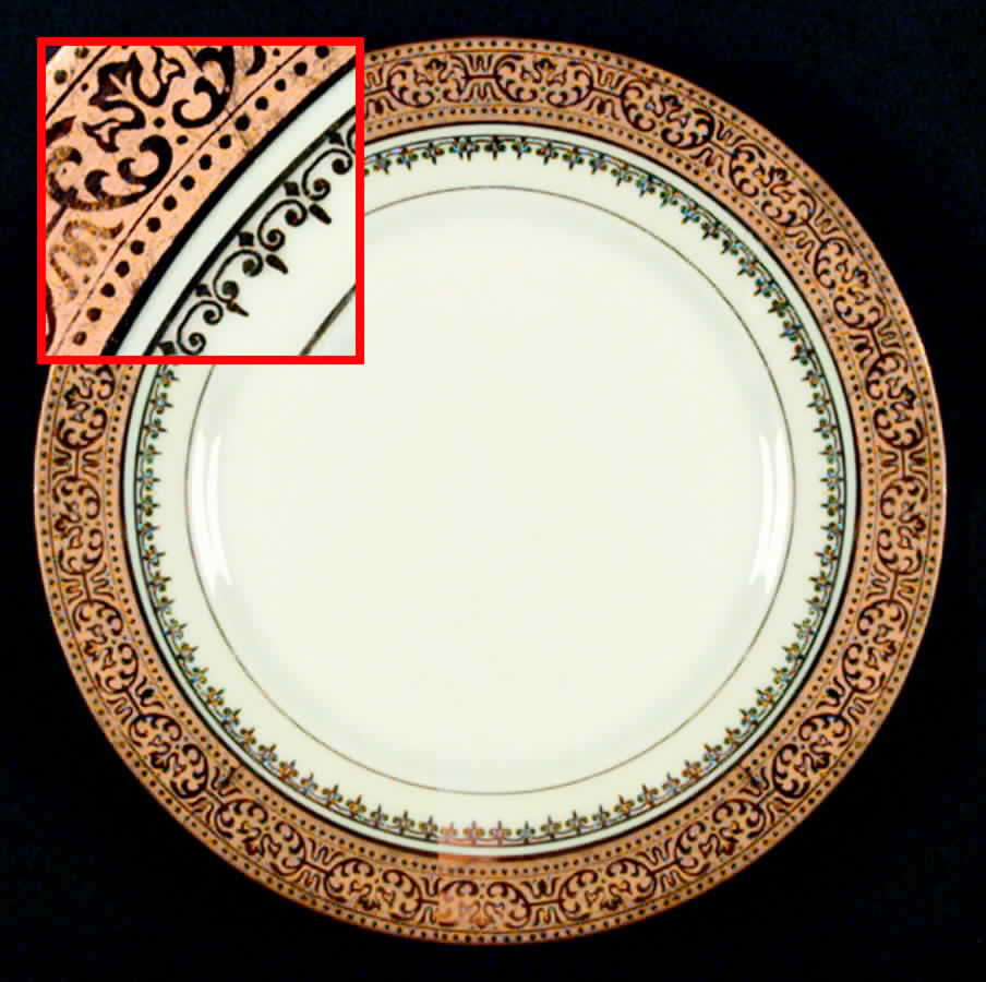 CHF398 Bread & Butter Plate by Charles Field Haviland-1