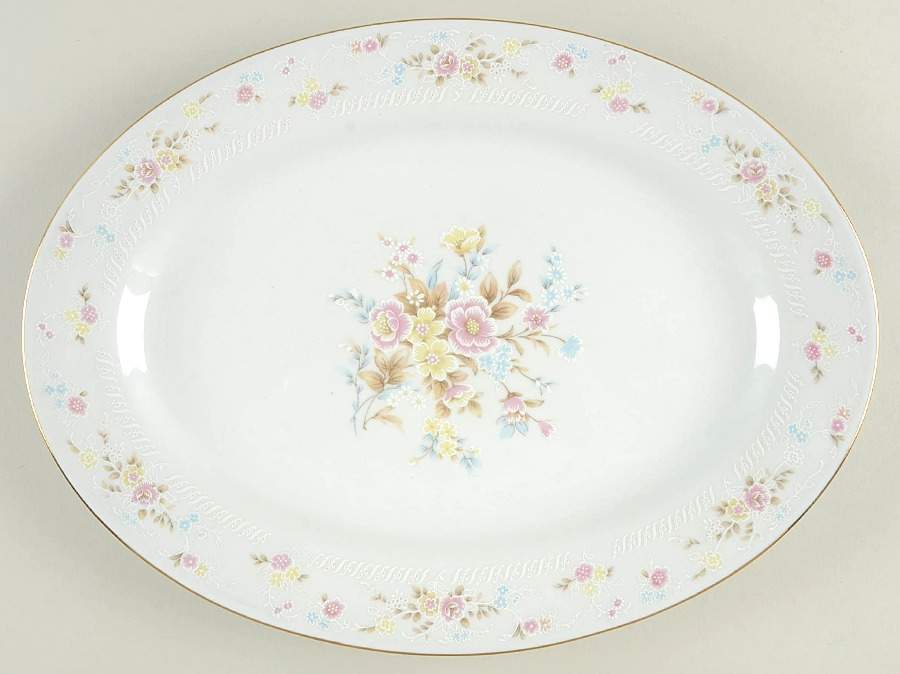 CCN6 13" Oval Serving Platter by Crescent (China)-1