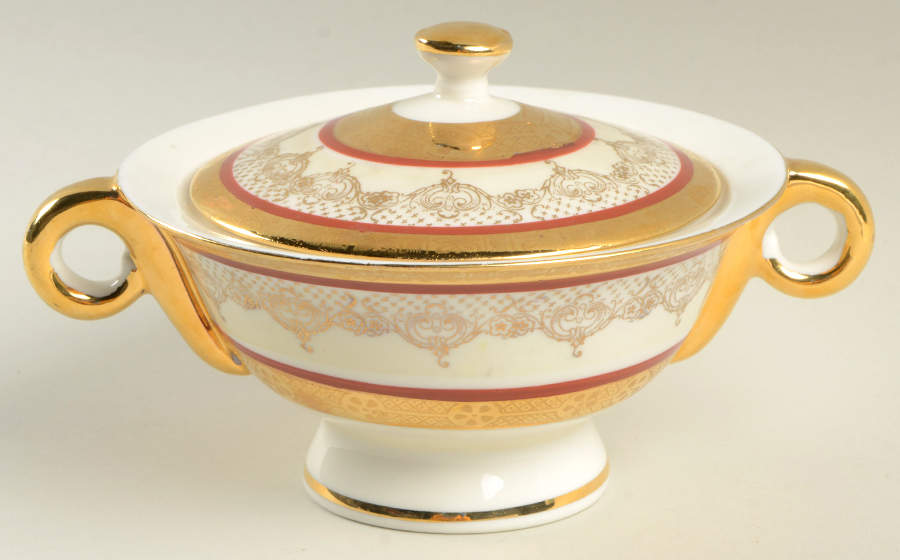 CYD1 Sugar Bowl & Lid by Croydon-1