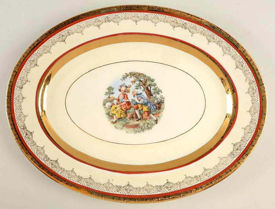 CYD1 15" Oval Serving Platter by Croydon-1