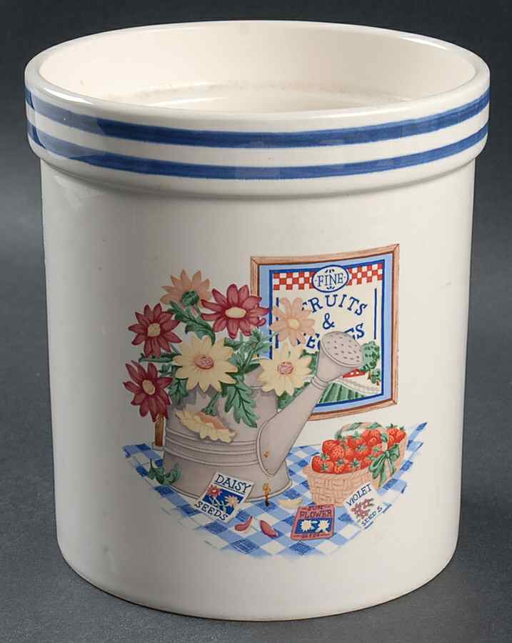 Garden Splendor Medium Canister No Lid by Century China-1