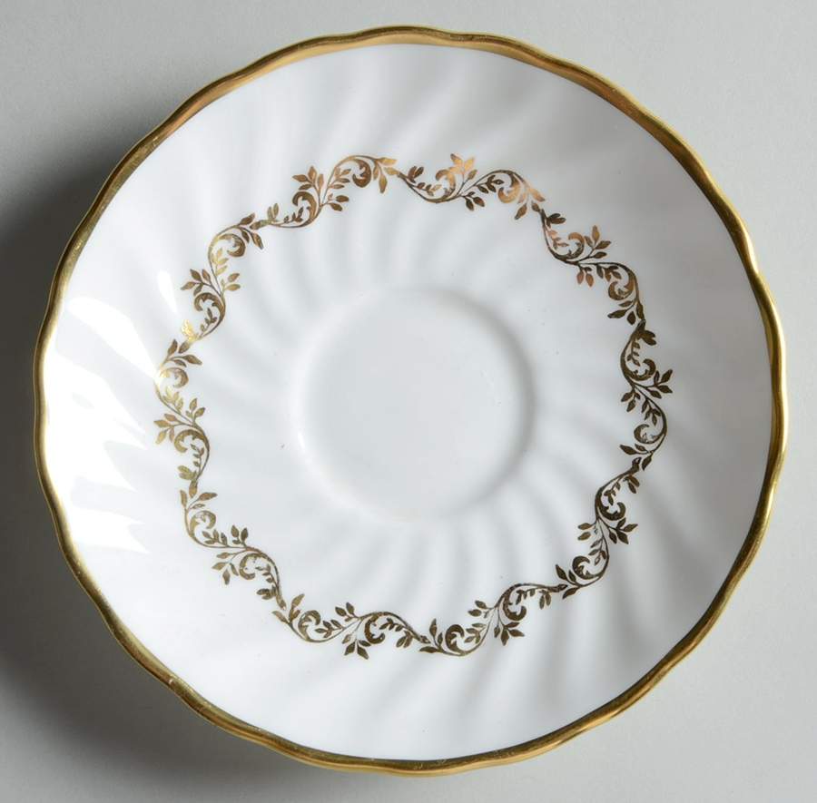 CRS49 Saucer by Crown Staffordshire-1