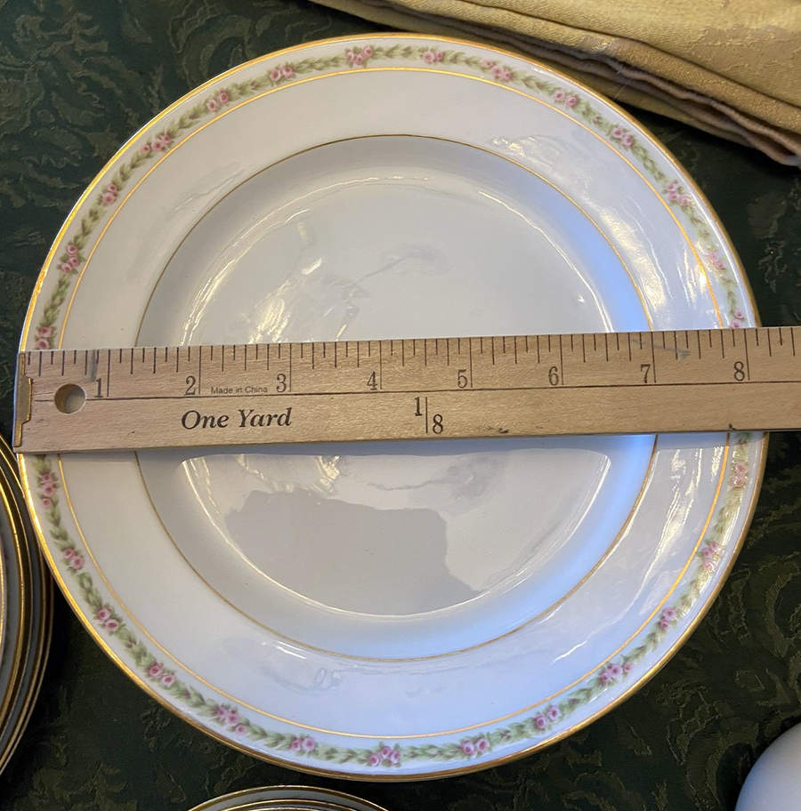 CHF404 Luncheon Plate by Charles Field Haviland-1