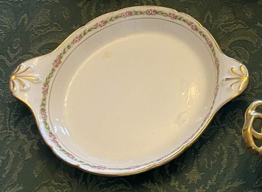 CHF404 Handled Cake Plate by Charles Field Haviland-1