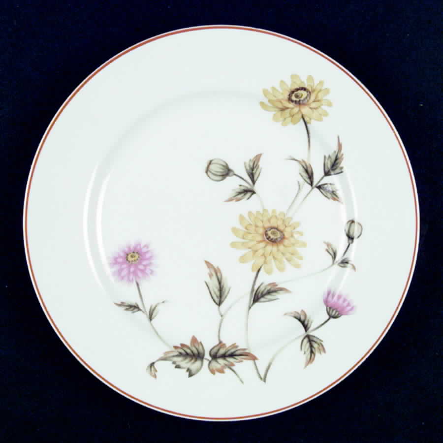 Chrysanthemum Salad Plate by Castle Court-1