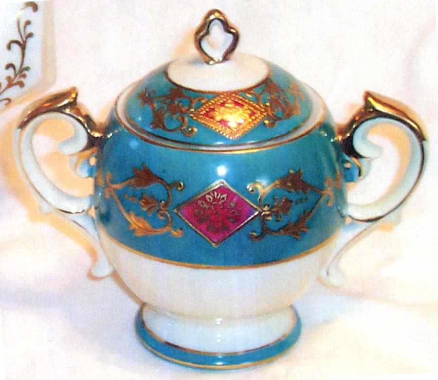 241 Sugar Bowl & Lid by Craftsman (Japan)-1
