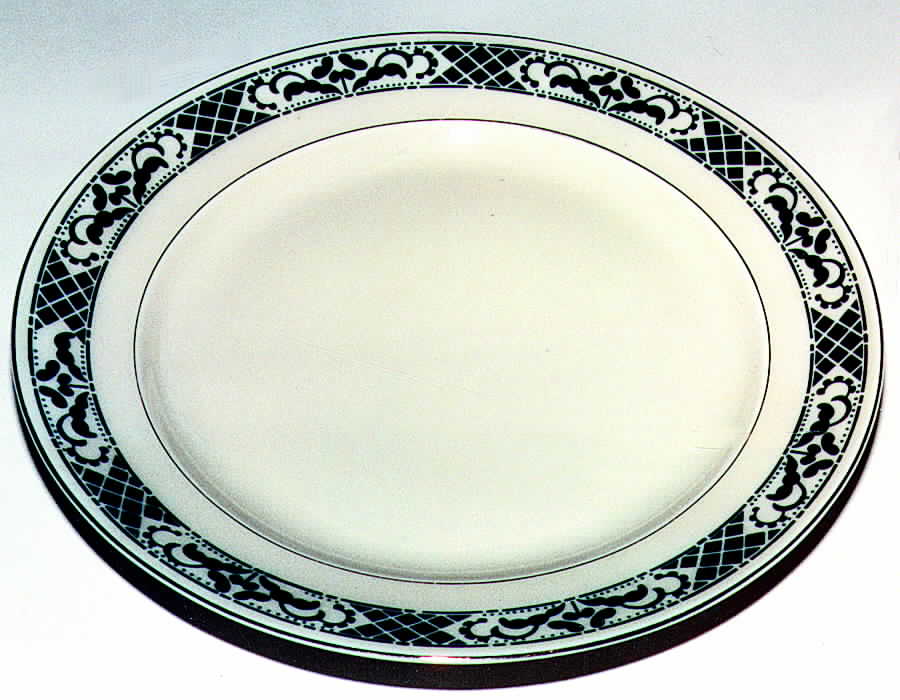 U7537 Dinner Plate by Carl Tielsch-1
