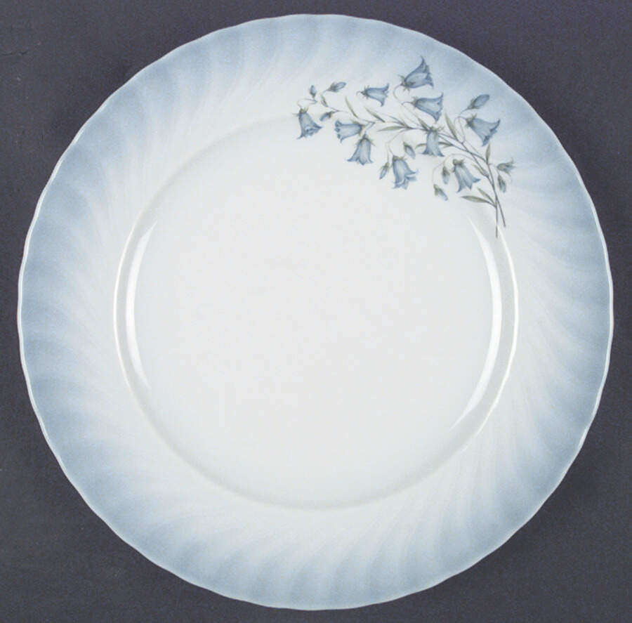 Bluebells Dinner Plate by Christineholm-1