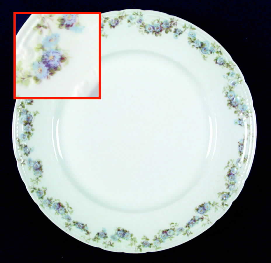 CHF408 Dinner Plate by Charles Field Haviland-1