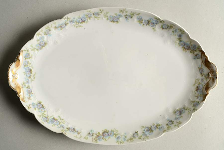 CHF408 12" Oval Serving Platter by Charles Field Haviland-1