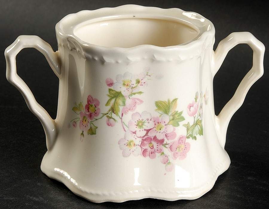 CRO133 Sugar Bowl No Lid by Crooksville-1