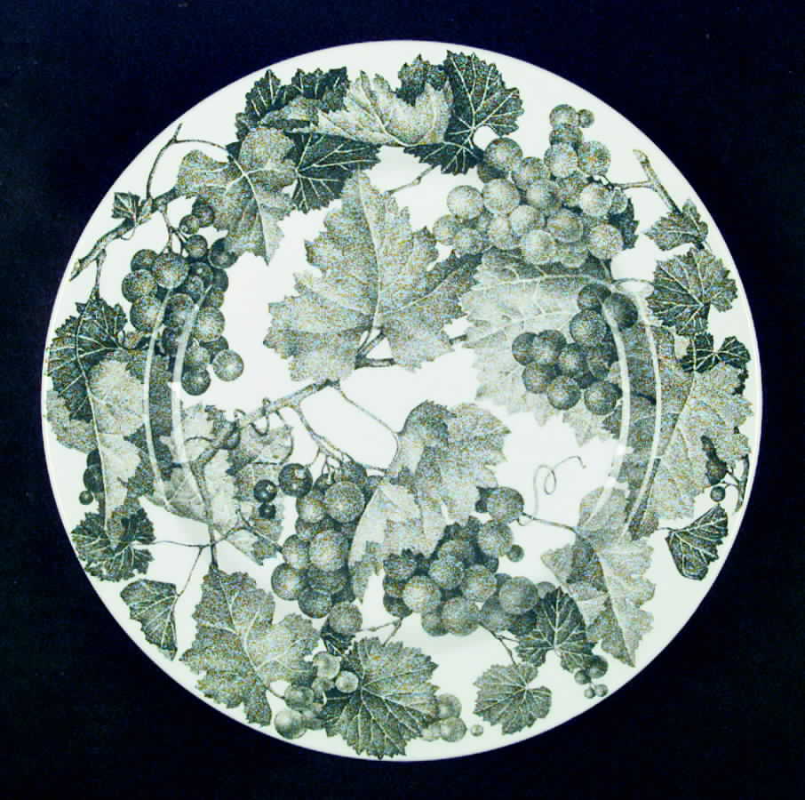 PRL12-Green Dinner Plate by Primula-1