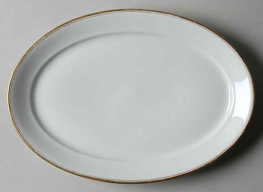 CHF412 10" Oval Serving Platter by Charles Field Haviland-1