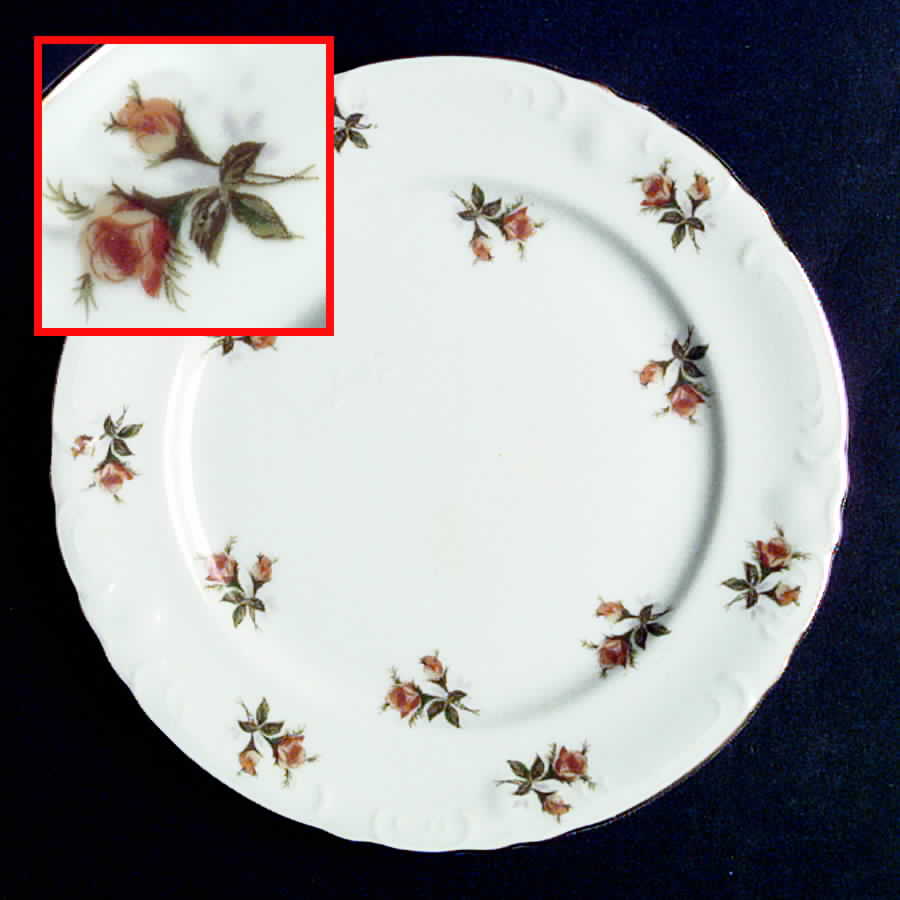 CHE10 Salad Plate by Cherry China (Japan)-1