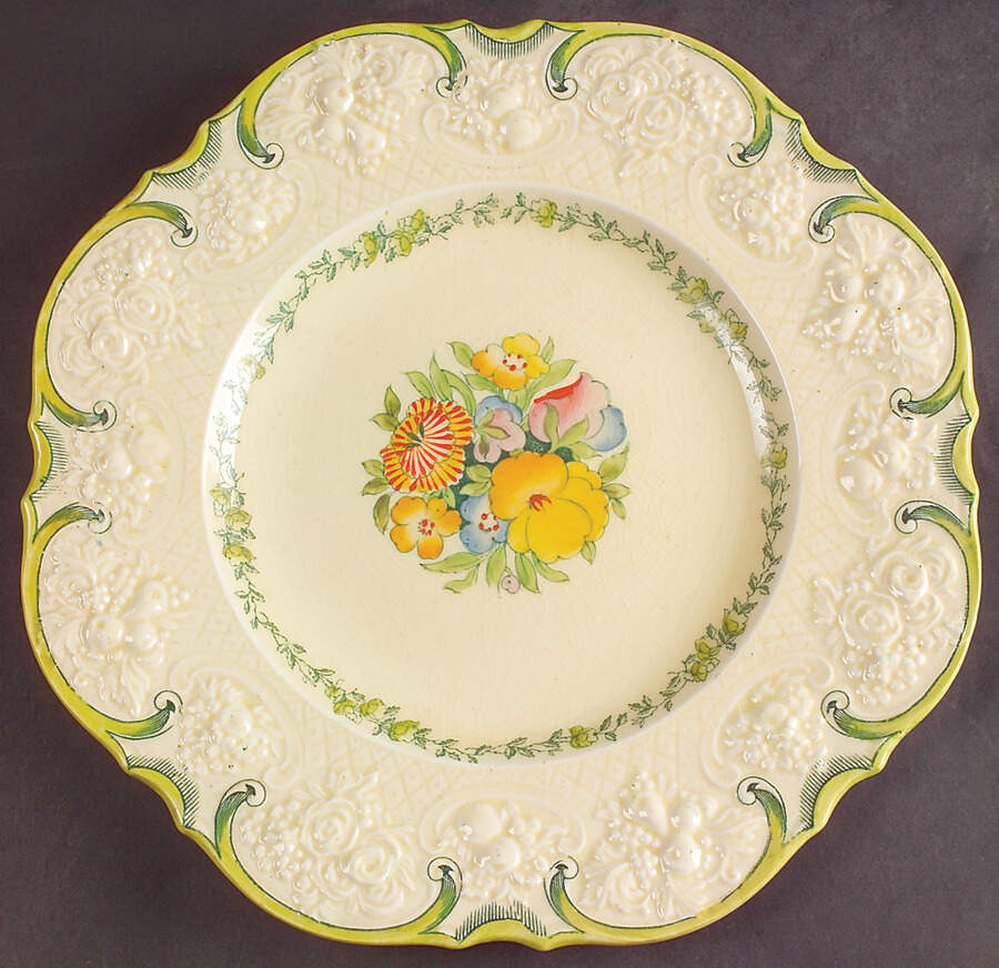 A2914 Dinner Plate by Crown Ducal-1