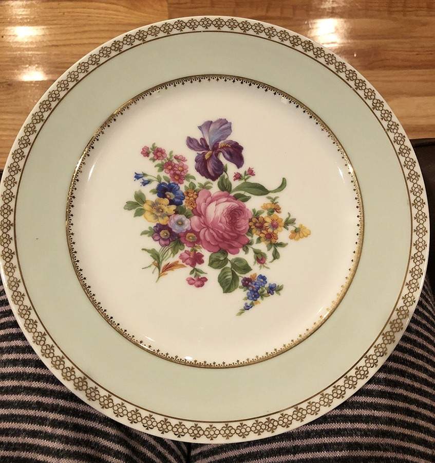 CHF415 Dinner Plate by Charles Field Haviland-1