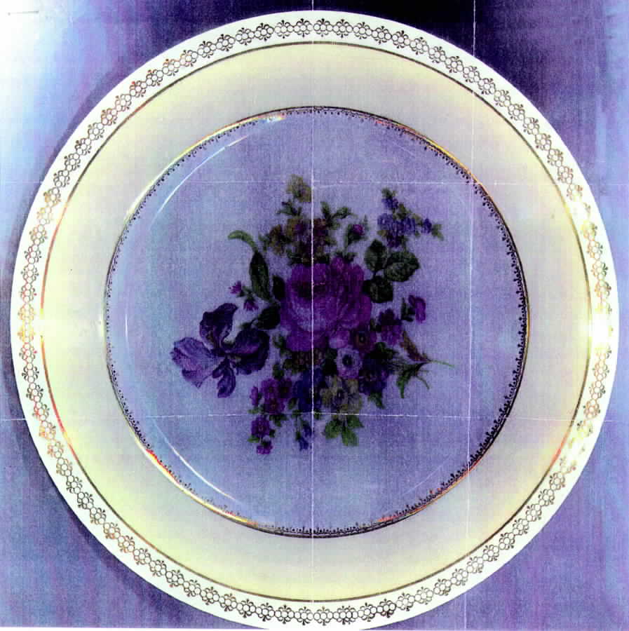 CHF415 Dinner Plate by Charles Field Haviland-1